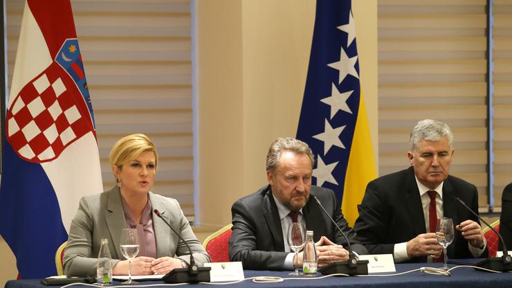 Kolinda Grabar Kitarović, Bakir Izetbegović, Dragan Čović