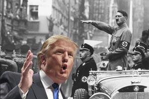Donald Trump i Adolf Hitler