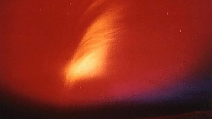 Fotografija eksplozije američke nuklearne rakete Starfish Prime u svemiru, 9. srpnja 1962.