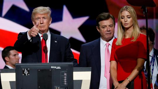 Donald Trump i Paul Manafort