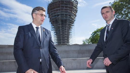 Ivan Penava i Andrej Plenković