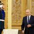 Russian President Putin attends a meeting in Moscow