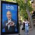 FILE PHOTO: Election campaign banners in Yerevan