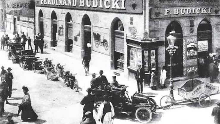 Zagreb na prijelazu stoljeća i reklame po gradu