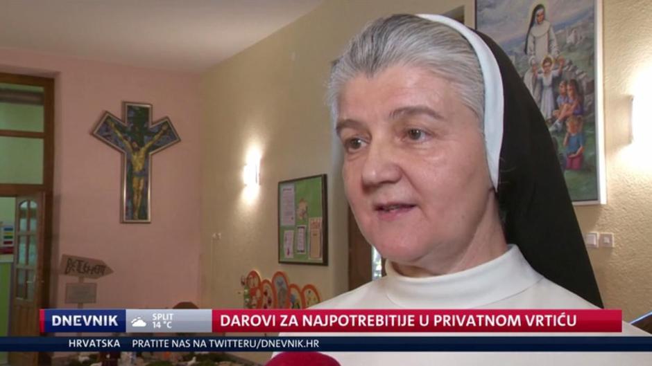 ČS Antonija Matić, ravnateljica katoličkog Dječjeg vrtića Blažena Hozana | Author: screenshot/NovaTV