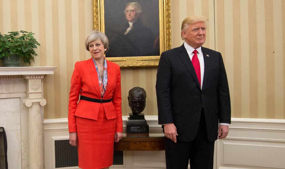 Britanska premijerka Theresa May u posjeti Bijeloj kući | Author: Stefan Rousseau/Press Association/PIXSELL