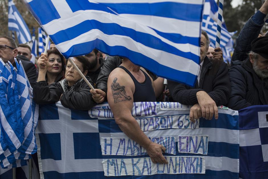 Prosvjedi u Grčkoj zbog Makedonije | Author: DPA/PIXSELL