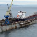 Rijeka: Teretni brod Algoma Innovator u remontnom brodogradilištu Viktor Lenac