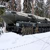 ICBM systems RS-24 Yars involved in combat patrol and anti-sabotage drills in Ivanovo Region, Russia